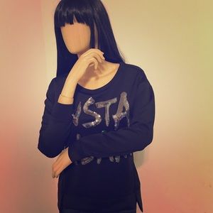 Juicy Couture Black Instaglam sweatshirt